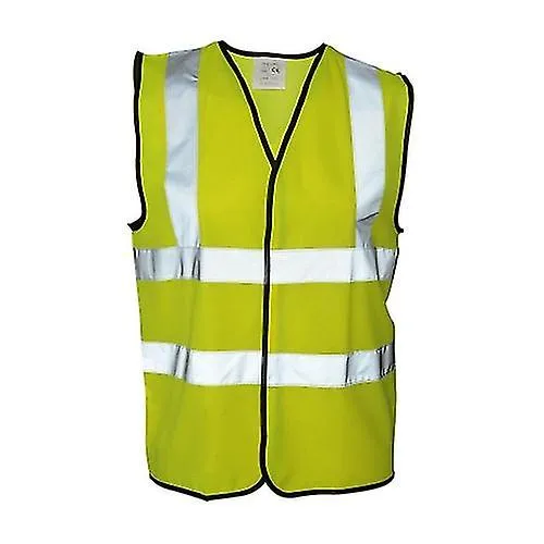 Absolute Apparel Mens Hi Vis Waistcoat