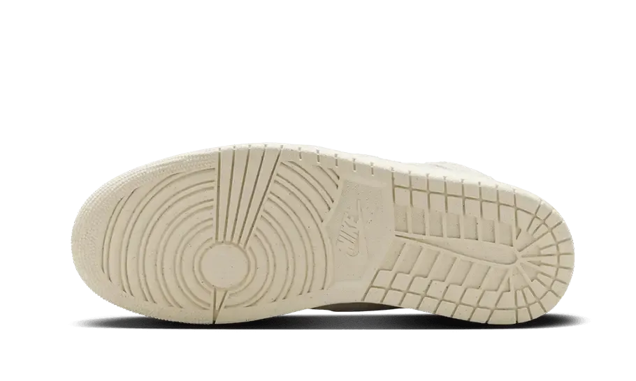 Air Jordan 1 Mid Craft Suede Ivory