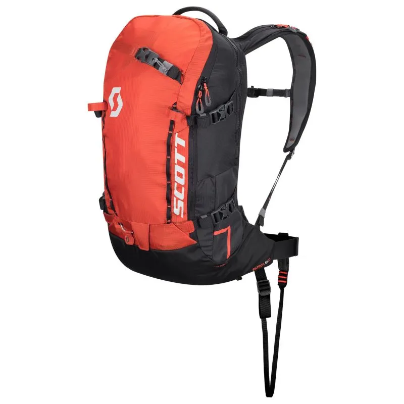 Airbag Scott Pack Kit Patrol E1 22 (Naranja quemado/Negro)