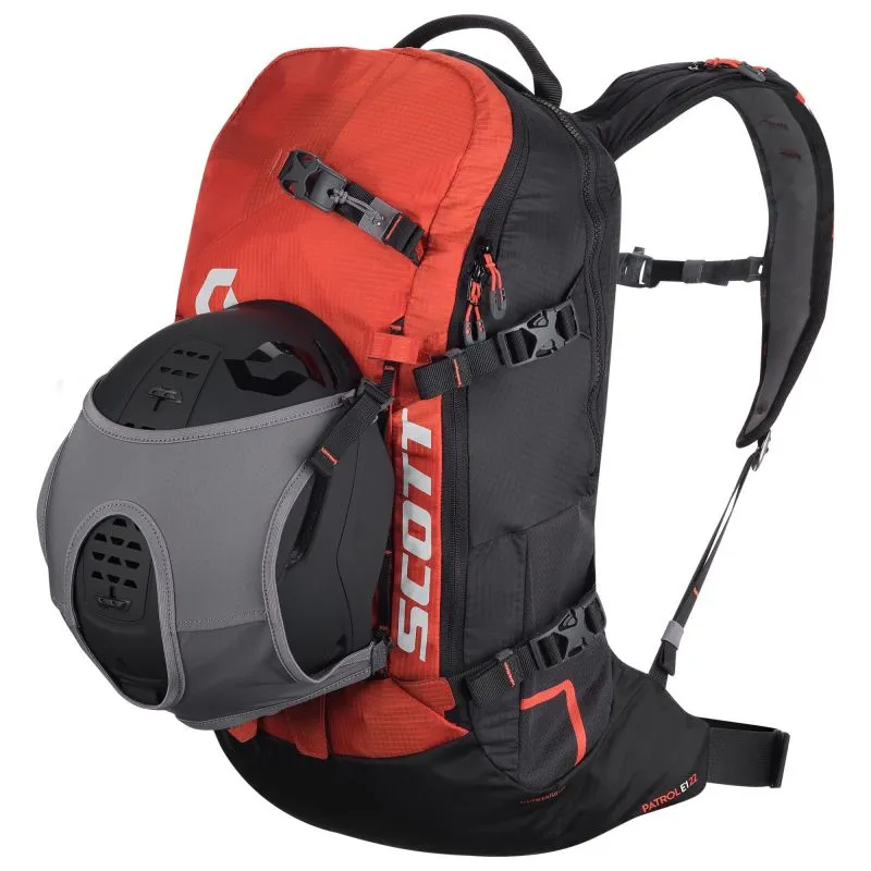 Airbag Scott Pack Kit Patrol E1 22 (Naranja quemado/Negro)