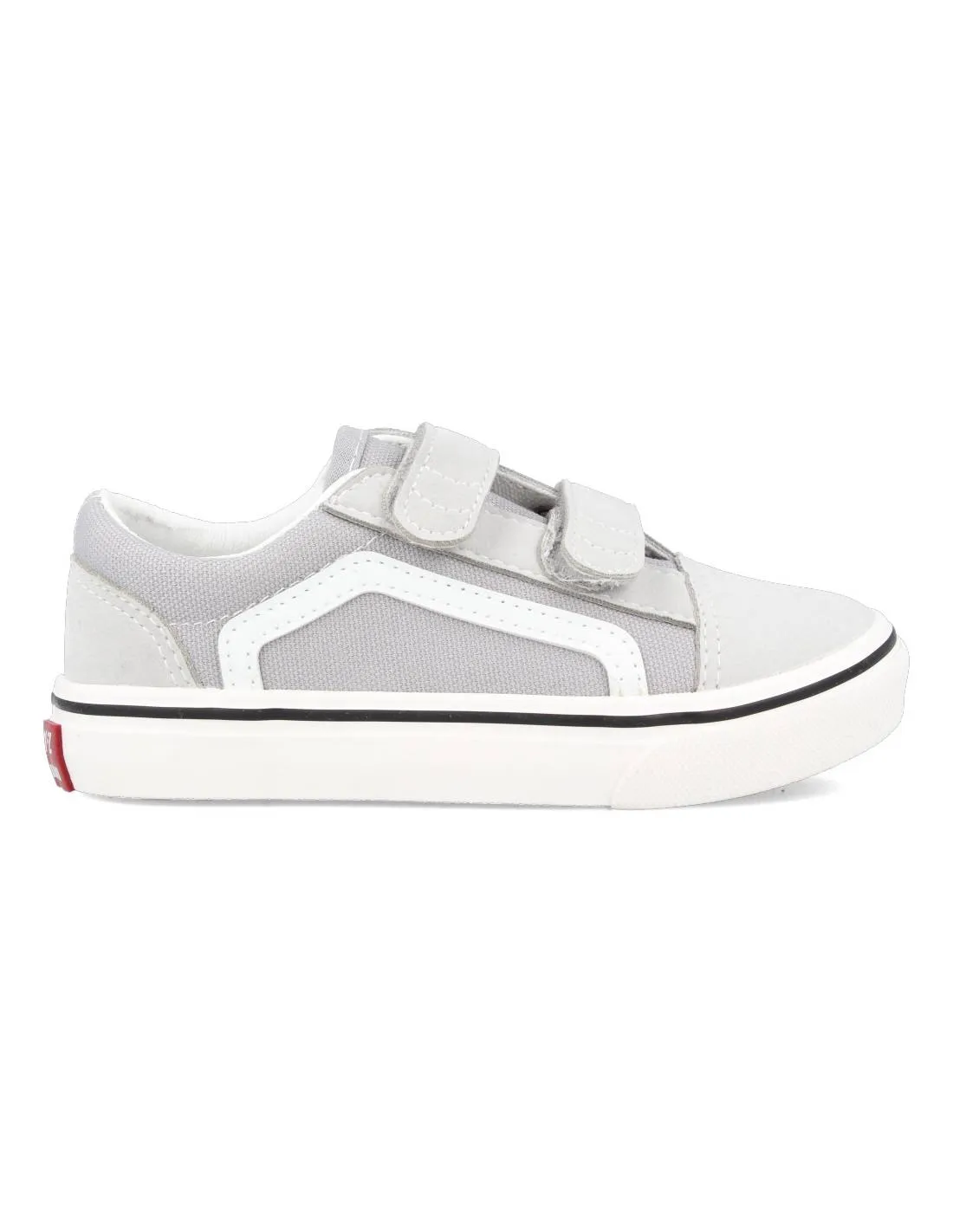 ANDY Z  ZAPATILLAS LONA BAJA GRIS VELCRO