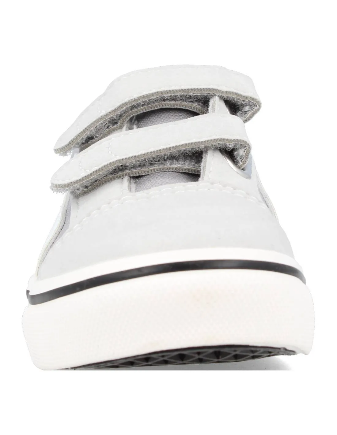 ANDY Z  ZAPATILLAS LONA BAJA GRIS VELCRO