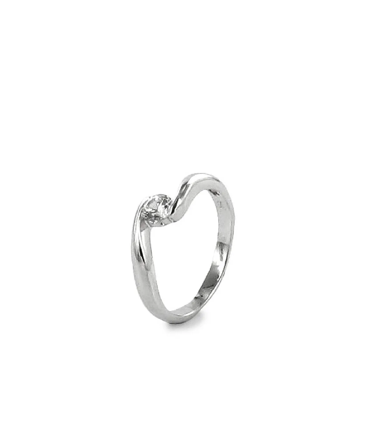ANILLO SOLITARIO LINEARGENT CIRCONITA  R12174