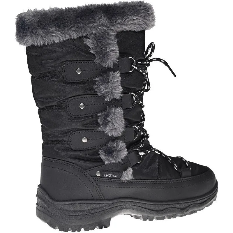 APRèSSKI DE MUJER LHOTSE POLKA (NEGRO)