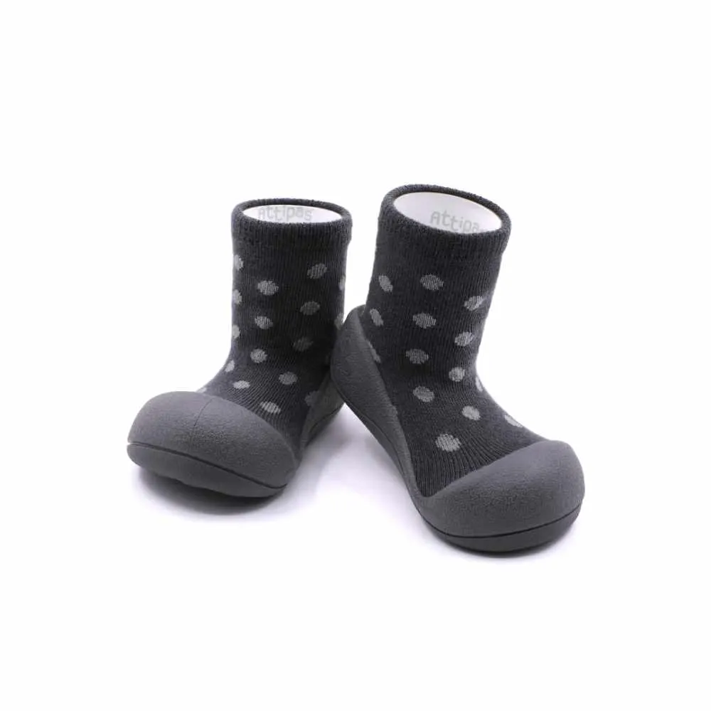 Attipas Dot Dot Charcoal Grey