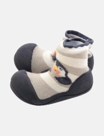 Attipas Zapato beige rayas