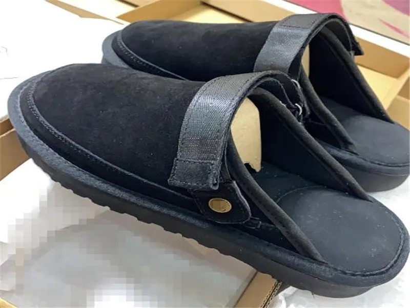 Australia Diseñador Bos1tons 1 CLOG Sludes Platform Slippers House House Mujeres Menores Sandalias de tobogán Tazz Tasman Slides