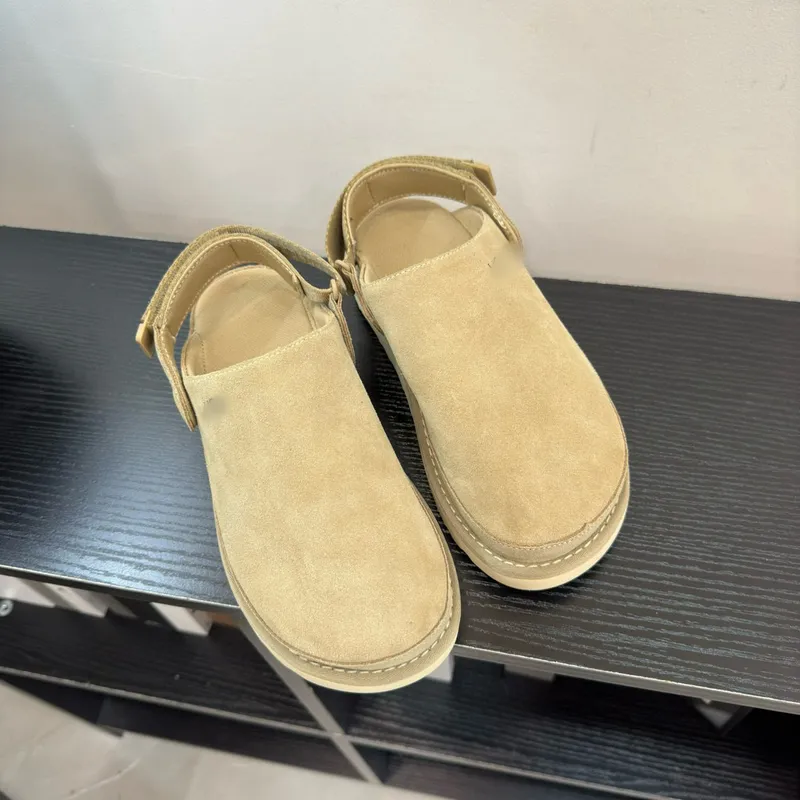 Australia Diseñador Bos1tons 1 CLOG Sludes Platform Slippers House House Mujeres Menores Sandalias de tobogán Tazz Tasman Slides