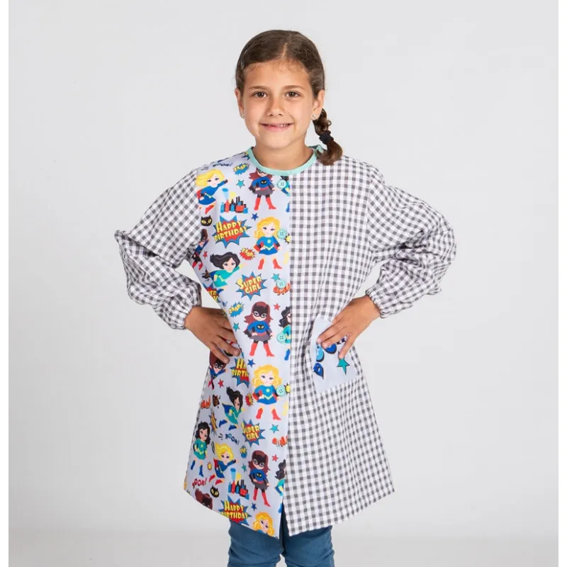BATA ESCOLAR DE NIñA SUPERHEROíNAS  GARY'S