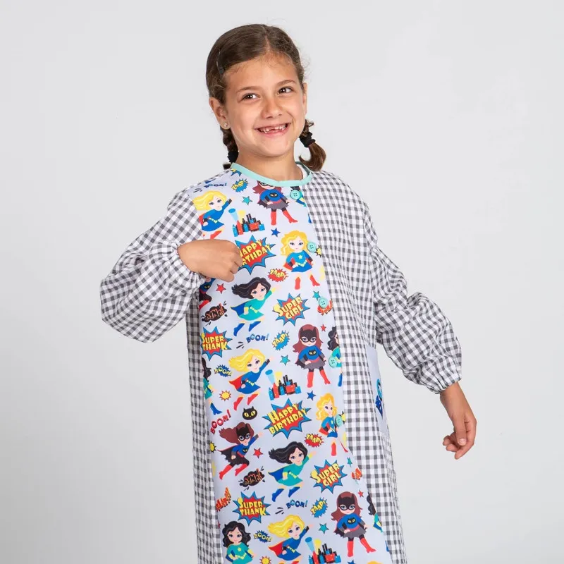 BATA ESCOLAR DE NIñA SUPERHEROíNAS  GARY'S