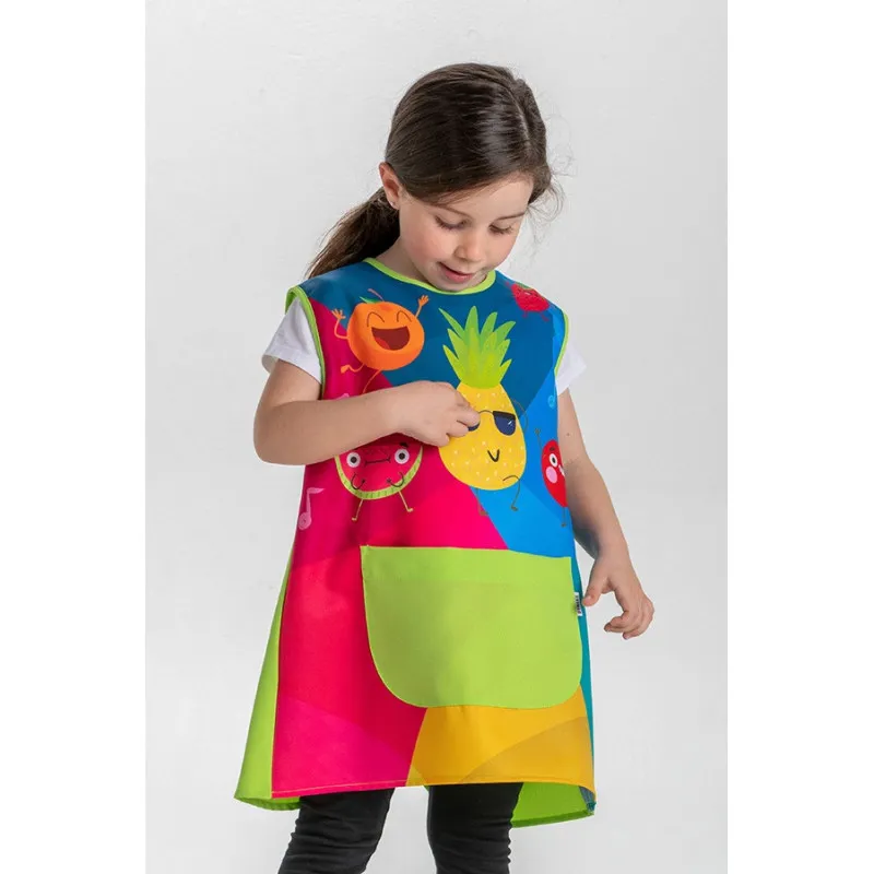 BATA INFANTIL SIN MANGAS FRUTAS CON VELCRO  DYNEKE