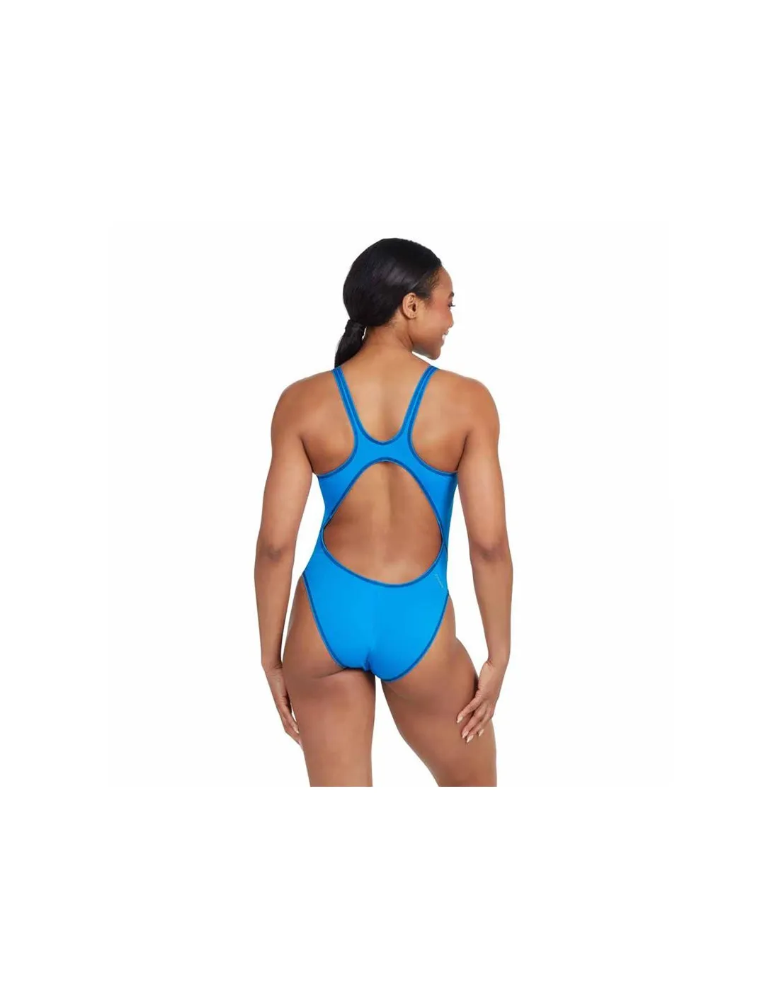 Bañador de Natación Zoggs Wire Masterback Mujer Azul claro