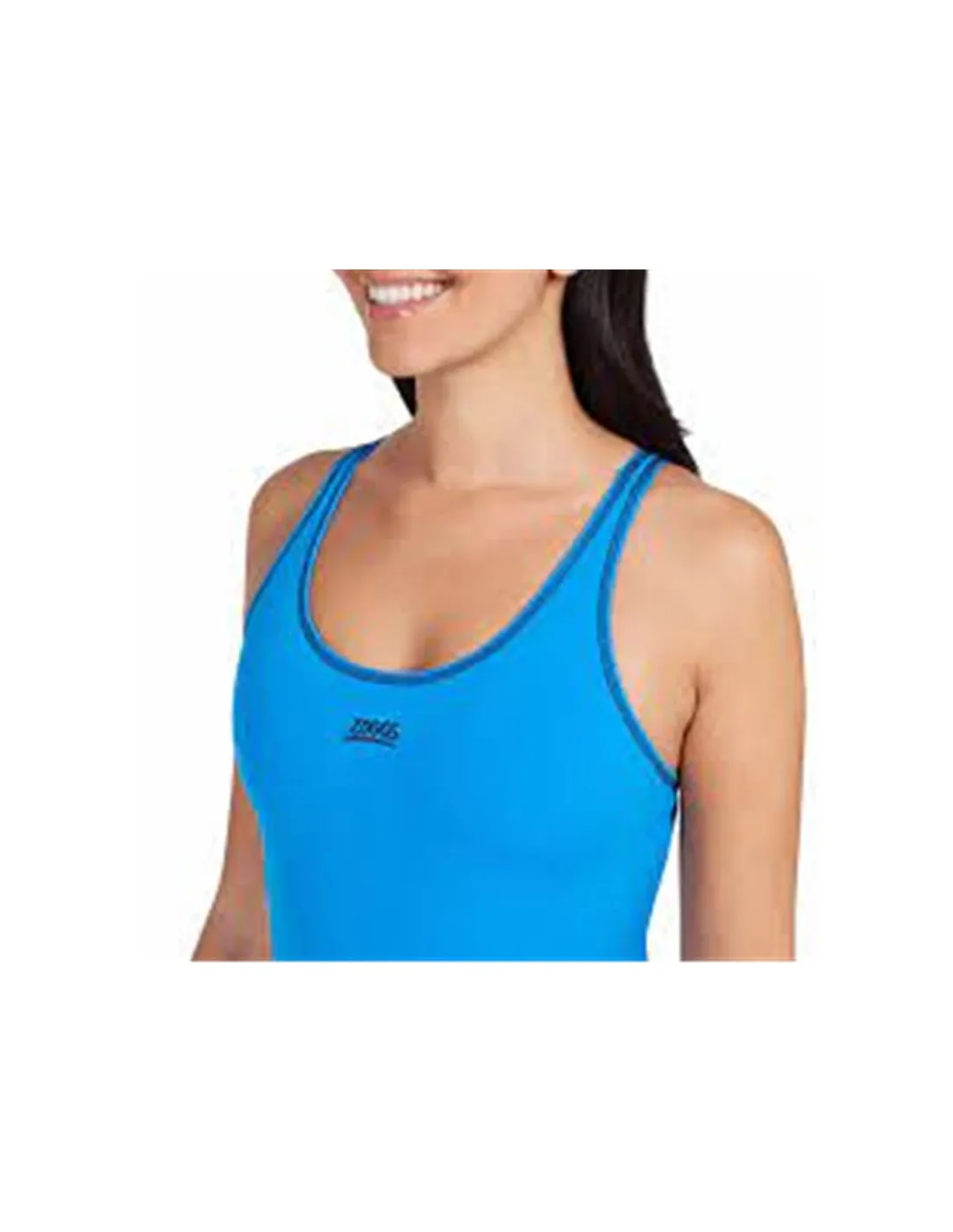 Bañador de Natación Zoggs Wire Masterback Mujer Azul claro