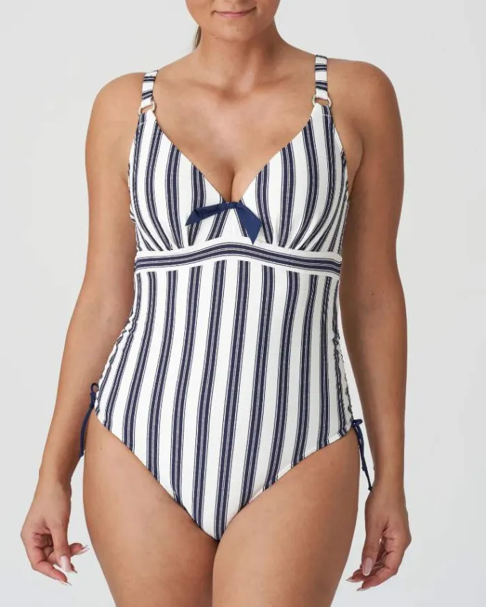 Bañador Escote Profundo Leros 4010539 NAT PrimaDonna Swim