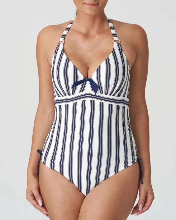 Bañador Escote Profundo Leros 4010539 NAT PrimaDonna Swim