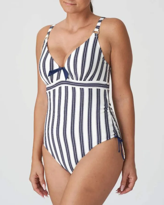 Bañador Escote Profundo Leros 4010539 NAT PrimaDonna Swim