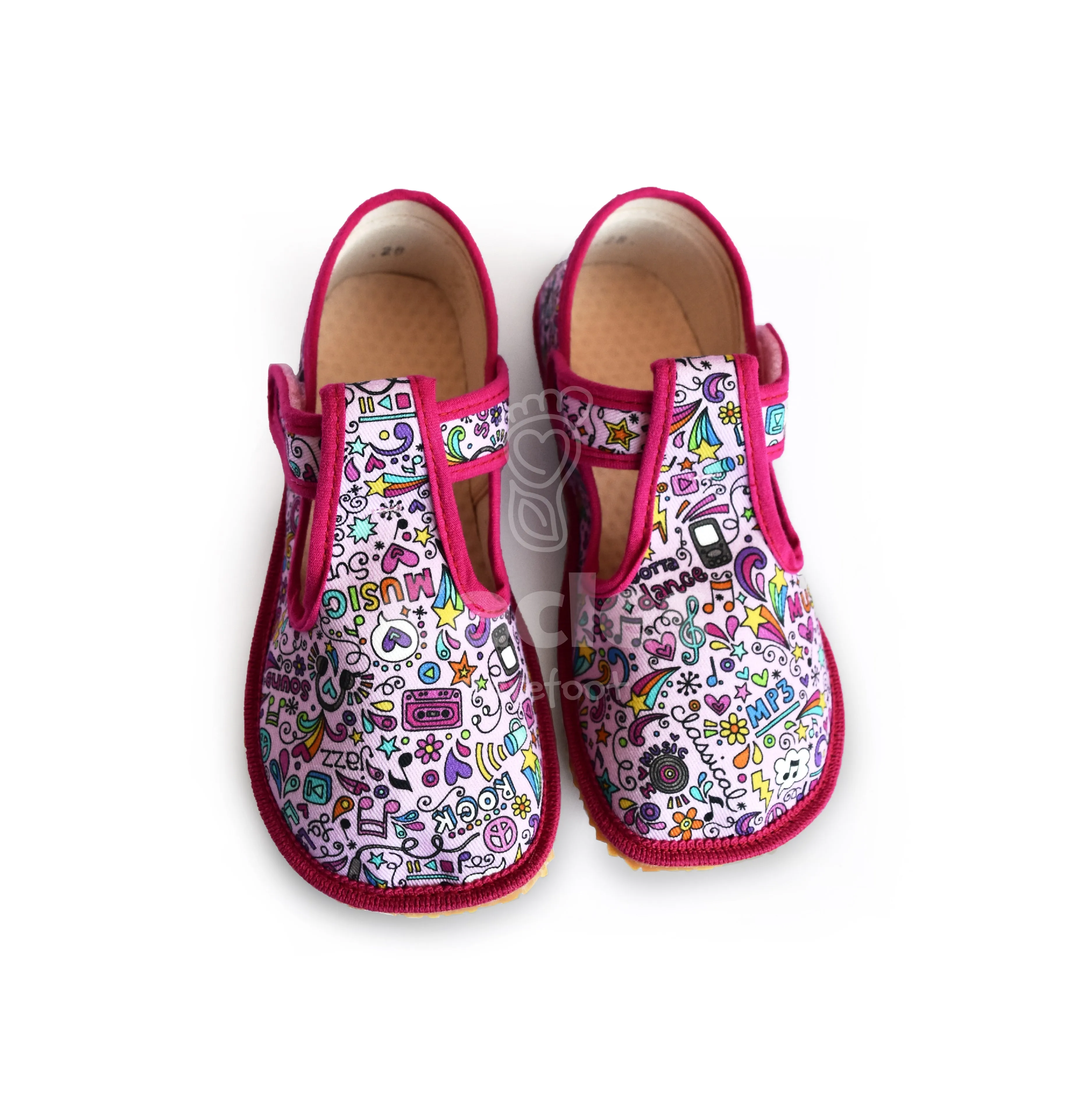 BEDA  SLIPPERS BF 060010/W  MUSIC