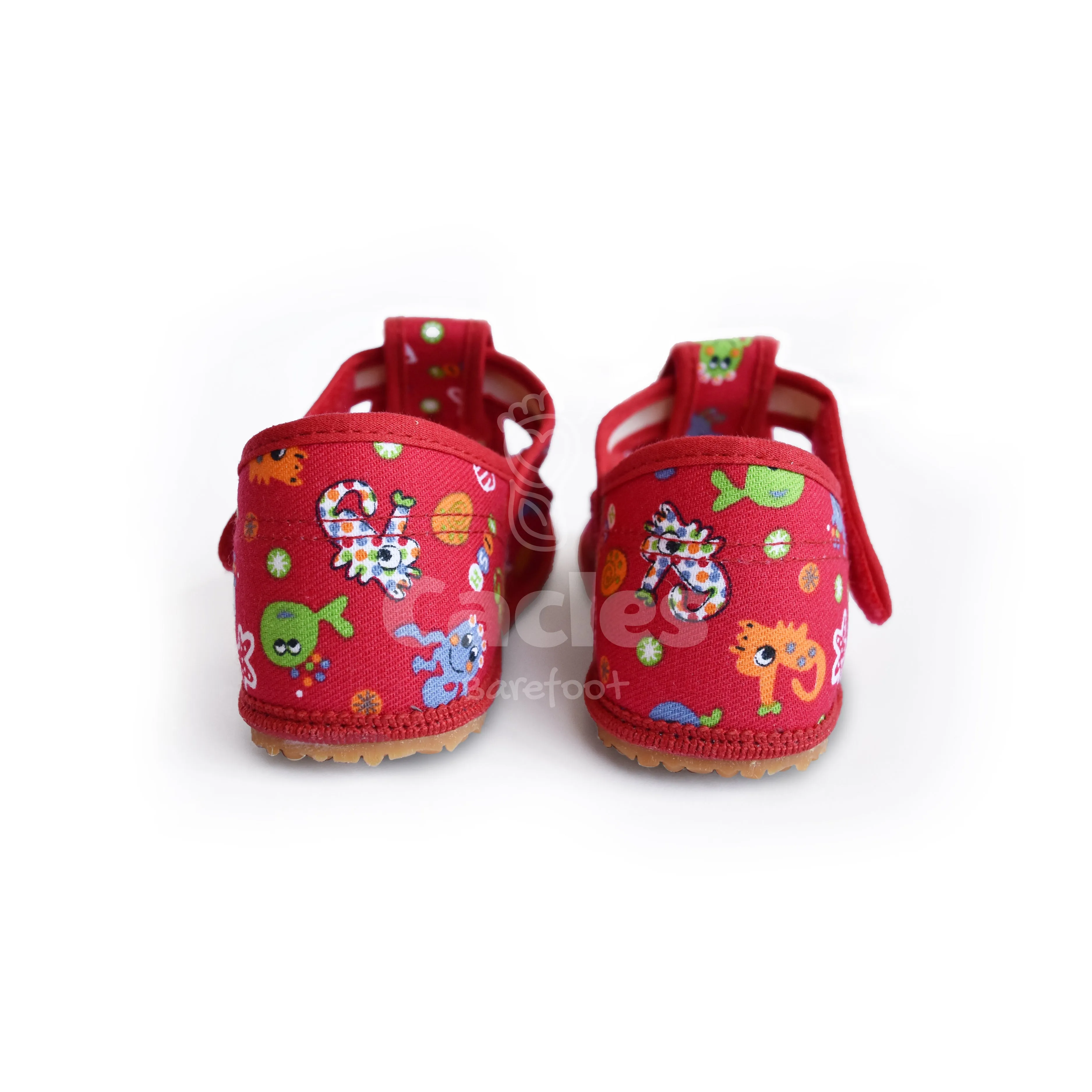 BEDA  SLIPPERS BF 060010/W  RED FISH