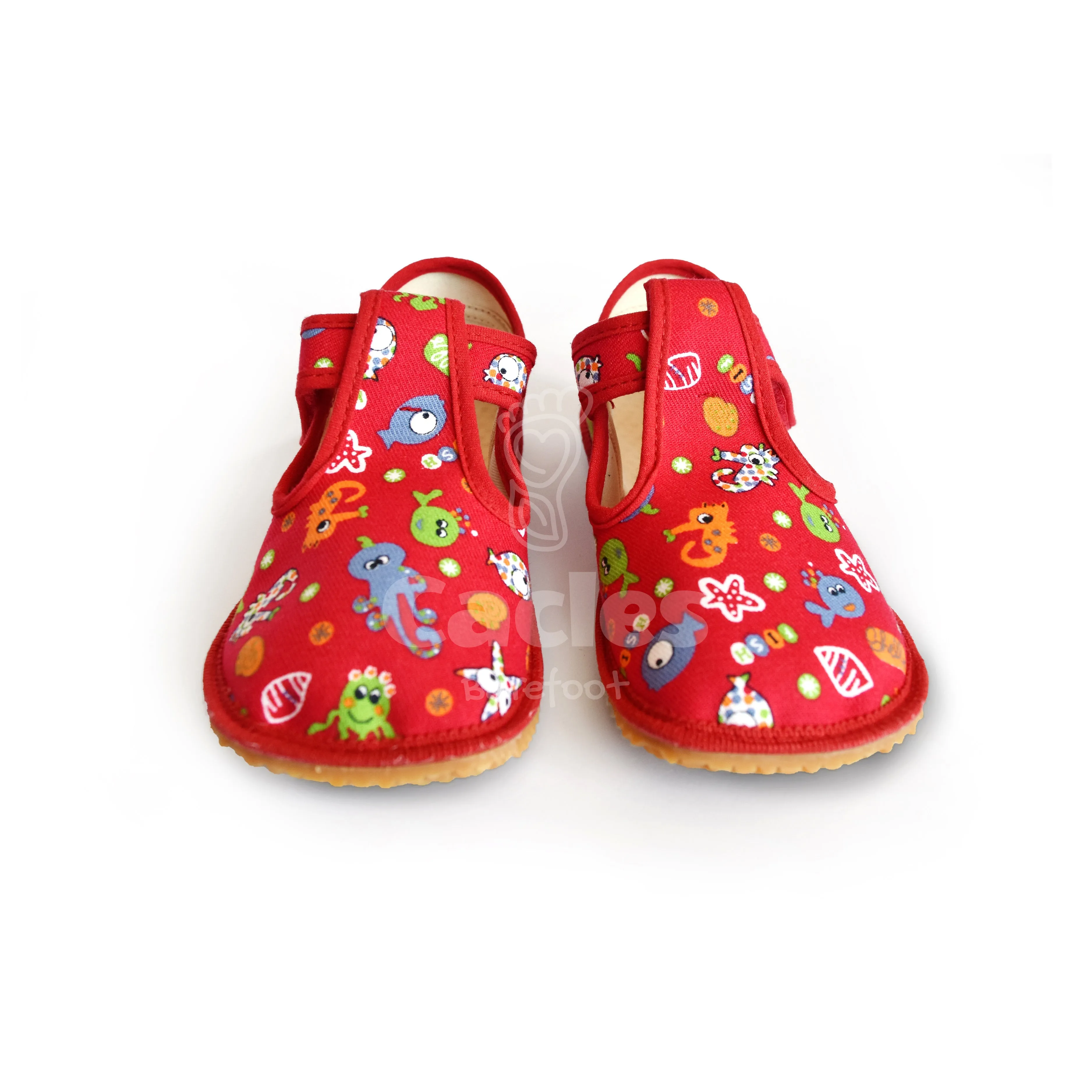 BEDA  SLIPPERS BF 060010/W  RED FISH