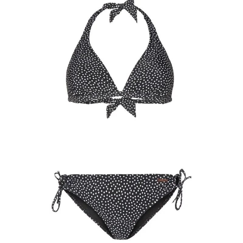 Bikini de 2 piezas para mujer Protest Admirer 21 Ccup Halter (True Black)
