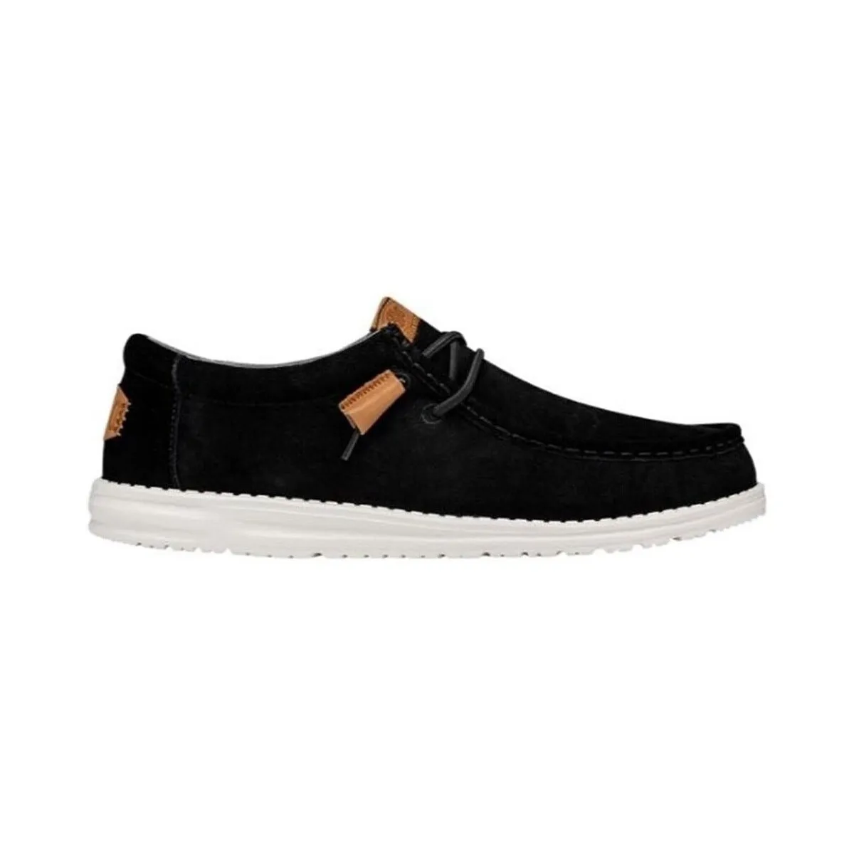 BLUCHER  WALLY CRAFT SUEDE NEGRO