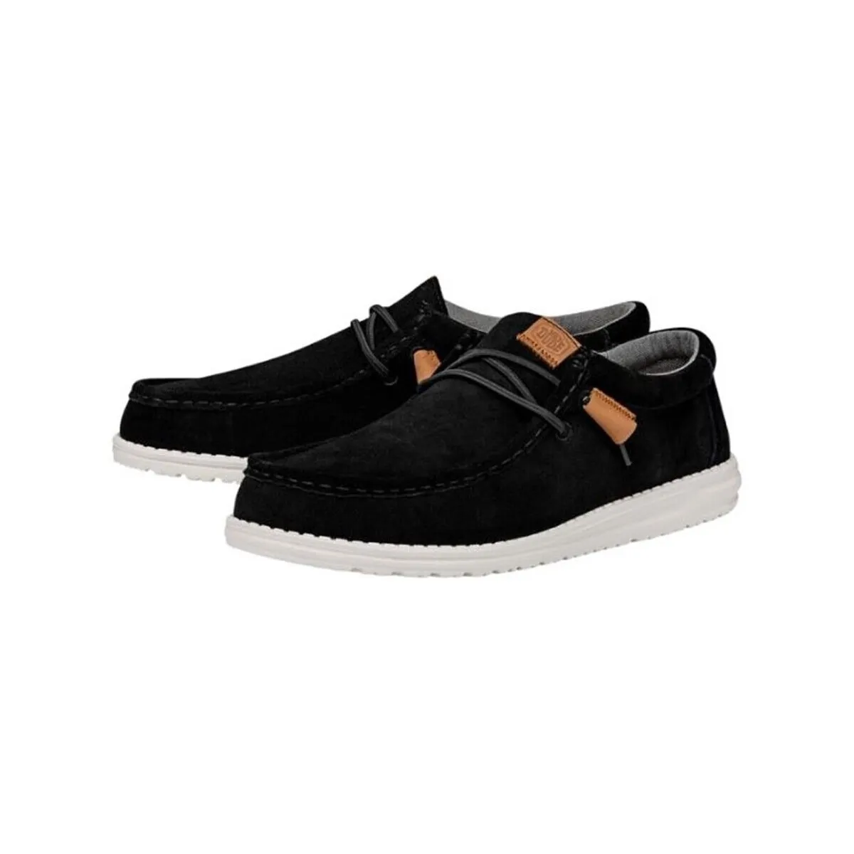 BLUCHER  WALLY CRAFT SUEDE NEGRO