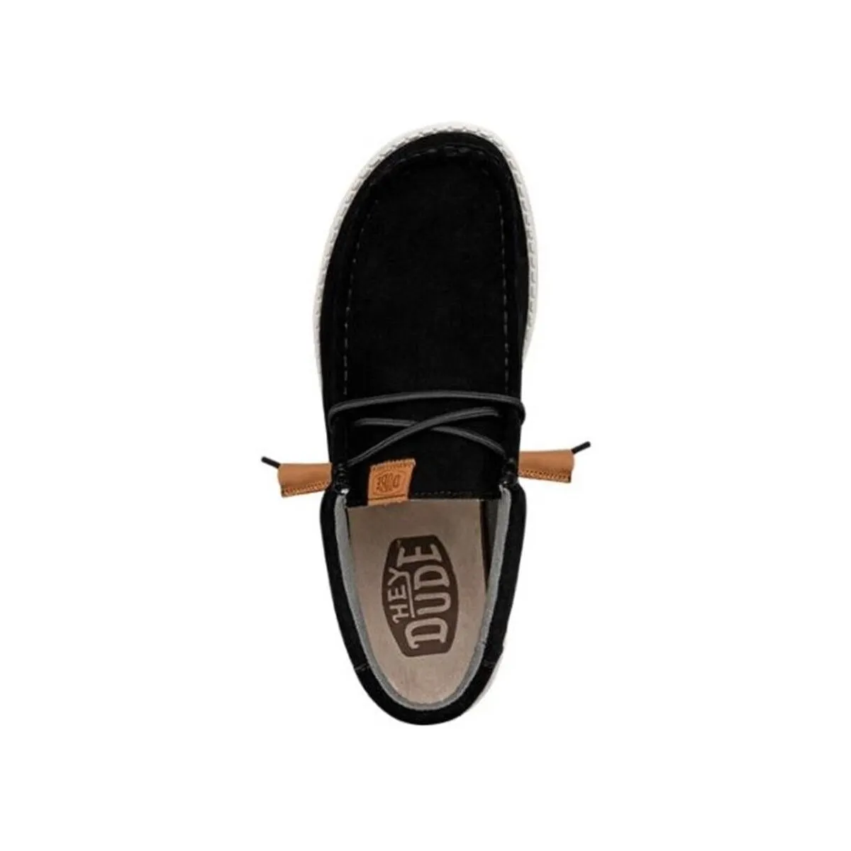 BLUCHER  WALLY CRAFT SUEDE NEGRO