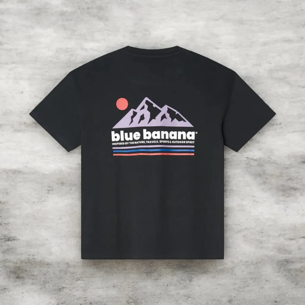 Blue Banana Brand – Camiseta Land antracita