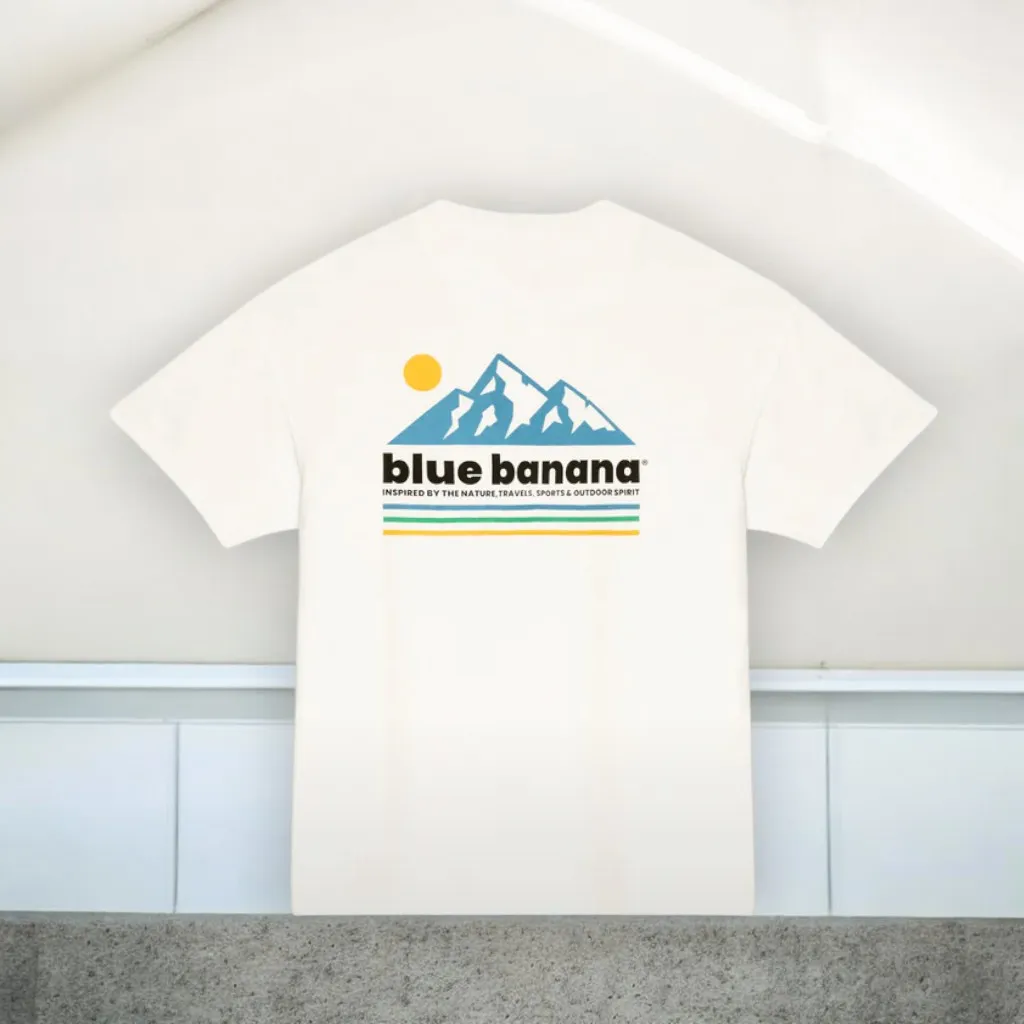 Blue Banana Brand – Camiseta Land blanca
