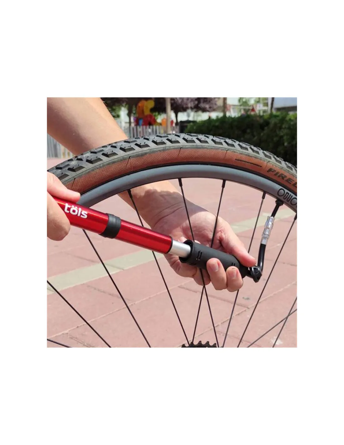 Bombín de ciclismo Töls Lexia Pro Black