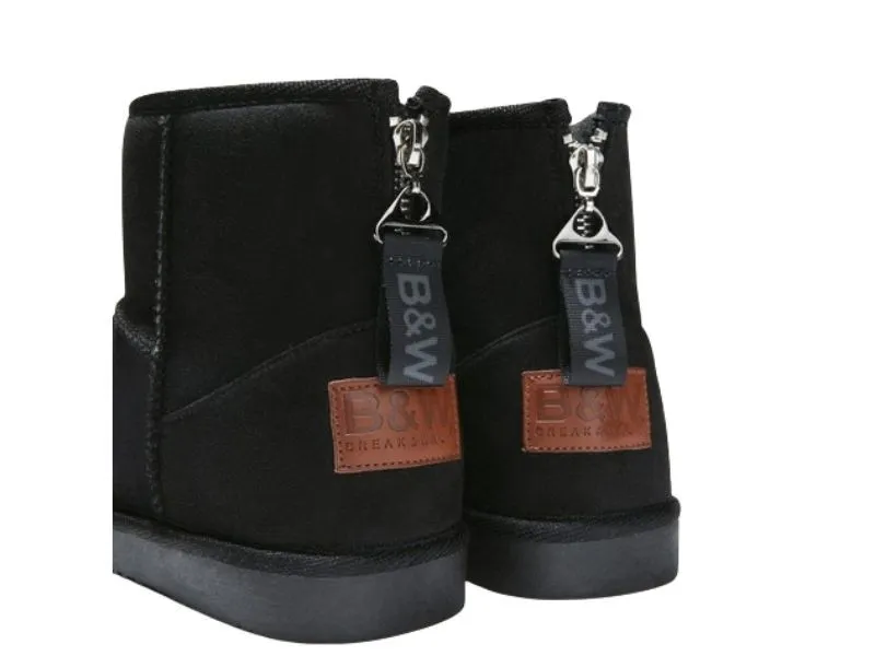 BOTA AUSTRALIANA WATER REPELLENTE BREAK & WALK EN COLOR NEGRO BWSH190013BLAC
