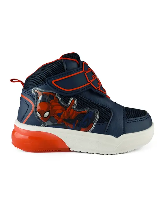 Botin Luces Spiderman Niño Bubblegummers