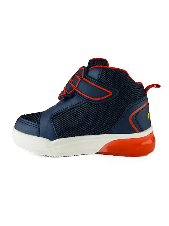 Botin Luces Spiderman Niño Bubblegummers