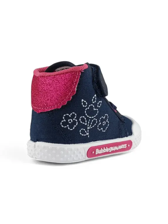 Botin Niña Cordon Sophia Azul Bubblegummers