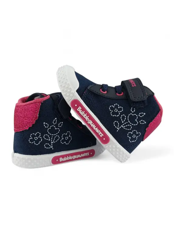 Botin Niña Cordon Sophia Azul Bubblegummers