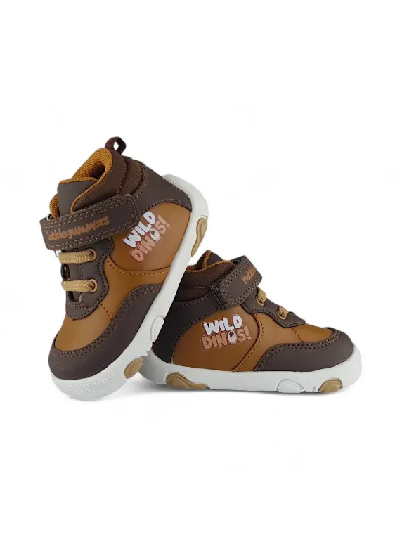 Botin Niño Bebe Cafe Miel Bubblegummers