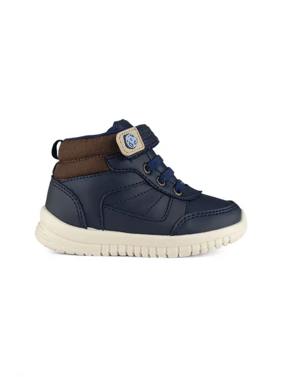 Botin Niño Cordon Azul Oscuro Bubblegummers