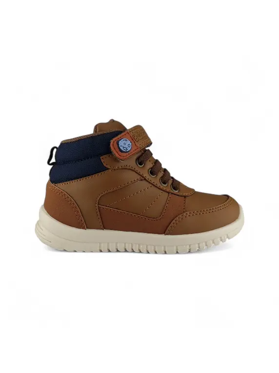 Botin Niño Cordon Cafe Oscuro Bubblegummers
