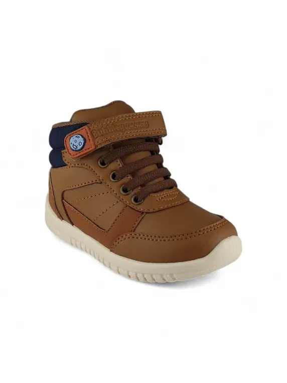 Botin Niño Cordon Cafe Oscuro Bubblegummers