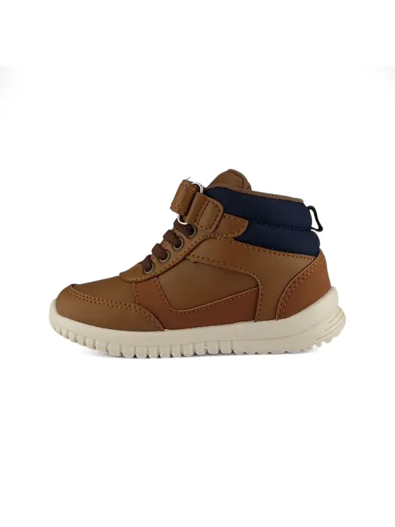 Botin Niño Cordon Cafe Oscuro Bubblegummers