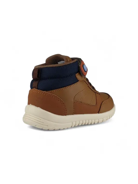 Botin Niño Cordon Cafe Oscuro Bubblegummers