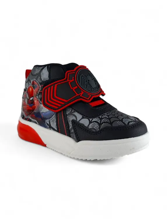 Botin Spiderman Niño Luces Bubblegummers