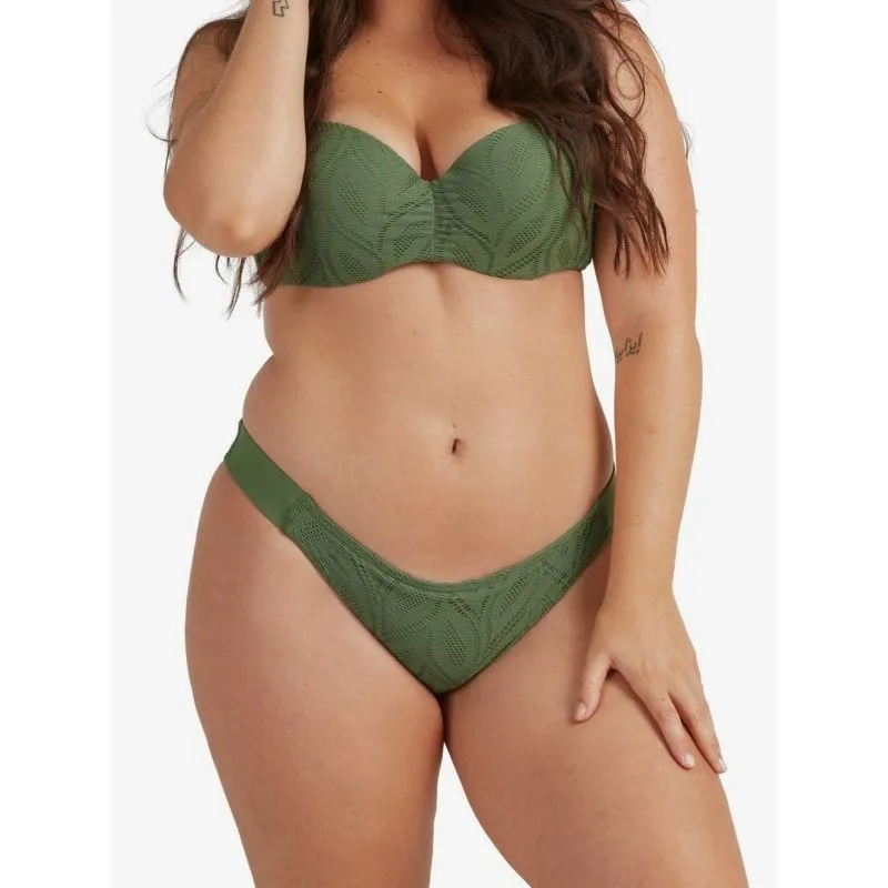 Braga de bikini Roxy Love Song Moderate (Vineyard Green) para mujer