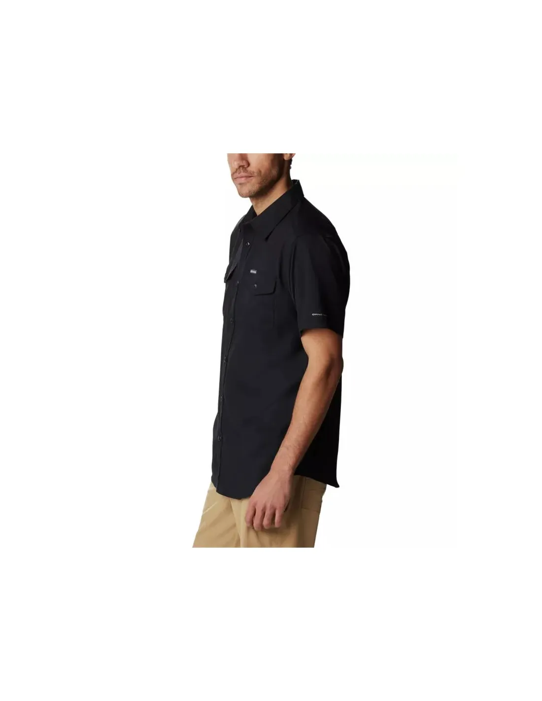 Camisa Columbia Utilizer™ II Solid Short Sleeve Hombre Negro