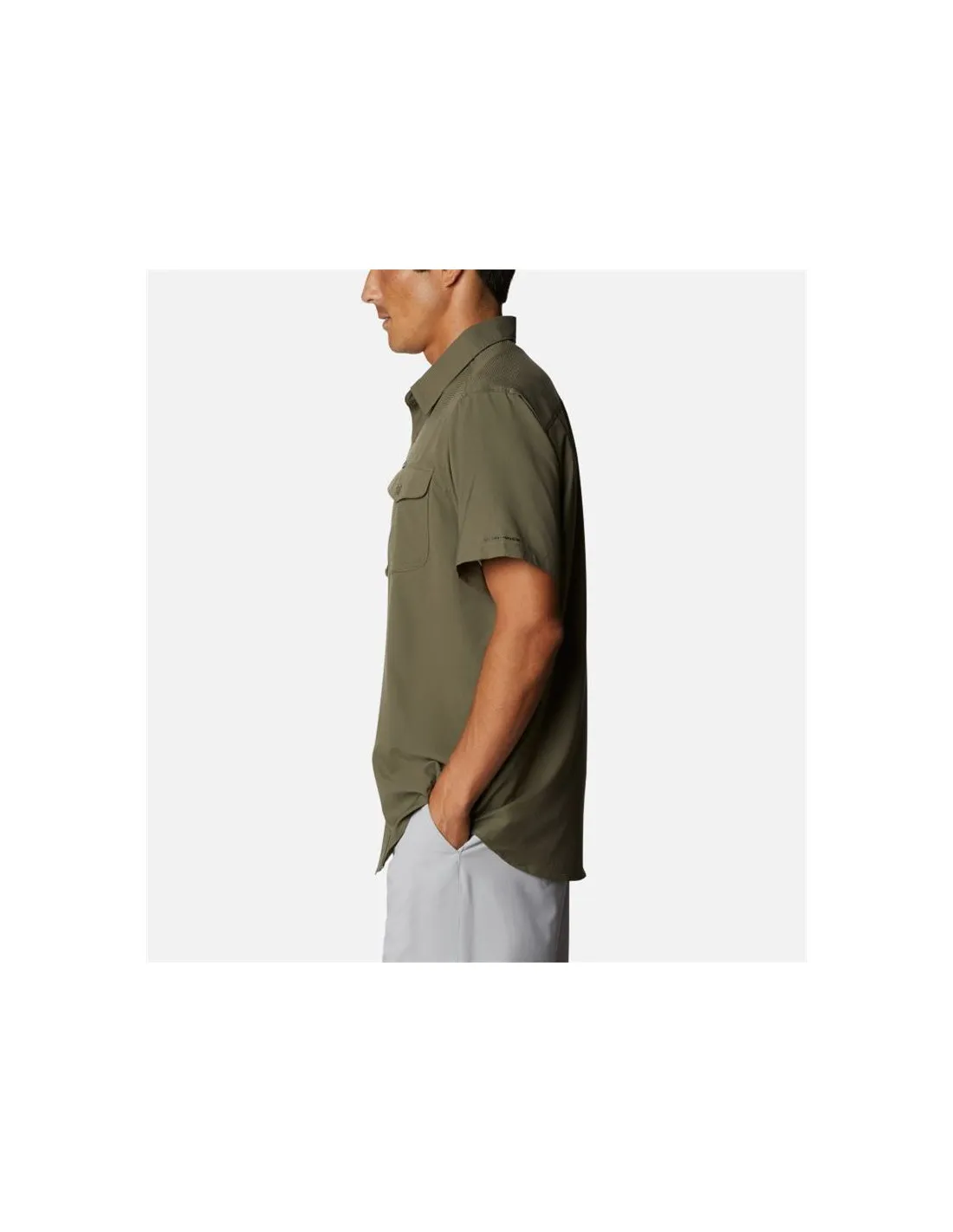 Camisa Columbia Utilizer™ II Solid Short Sleeve Hombre Verde