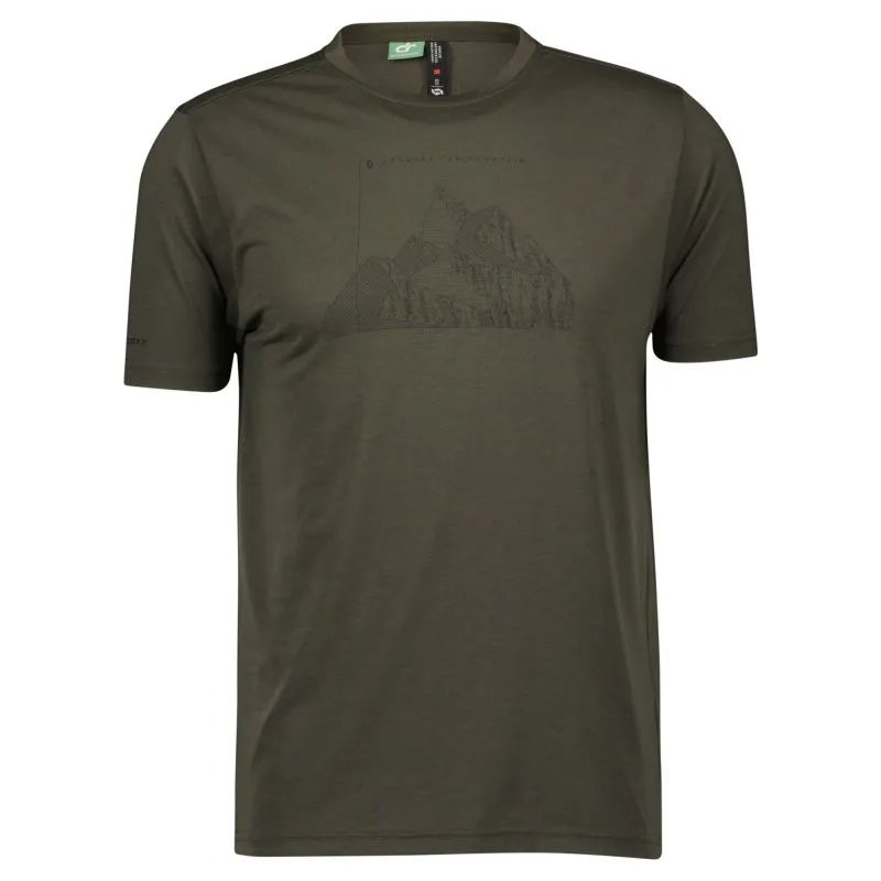 Camiseta de manga corta Scott Defined DRI (Gris oscuro) Hombre
