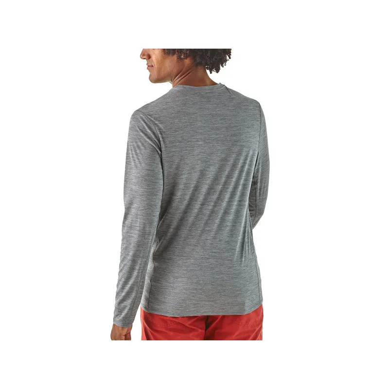 CAMISETA DE MANGA LARGA DE HOMBRE  PATAGONIA CAP COOL LIGHTWEIGHT SHIRT (FEATHER GREY XDYE)