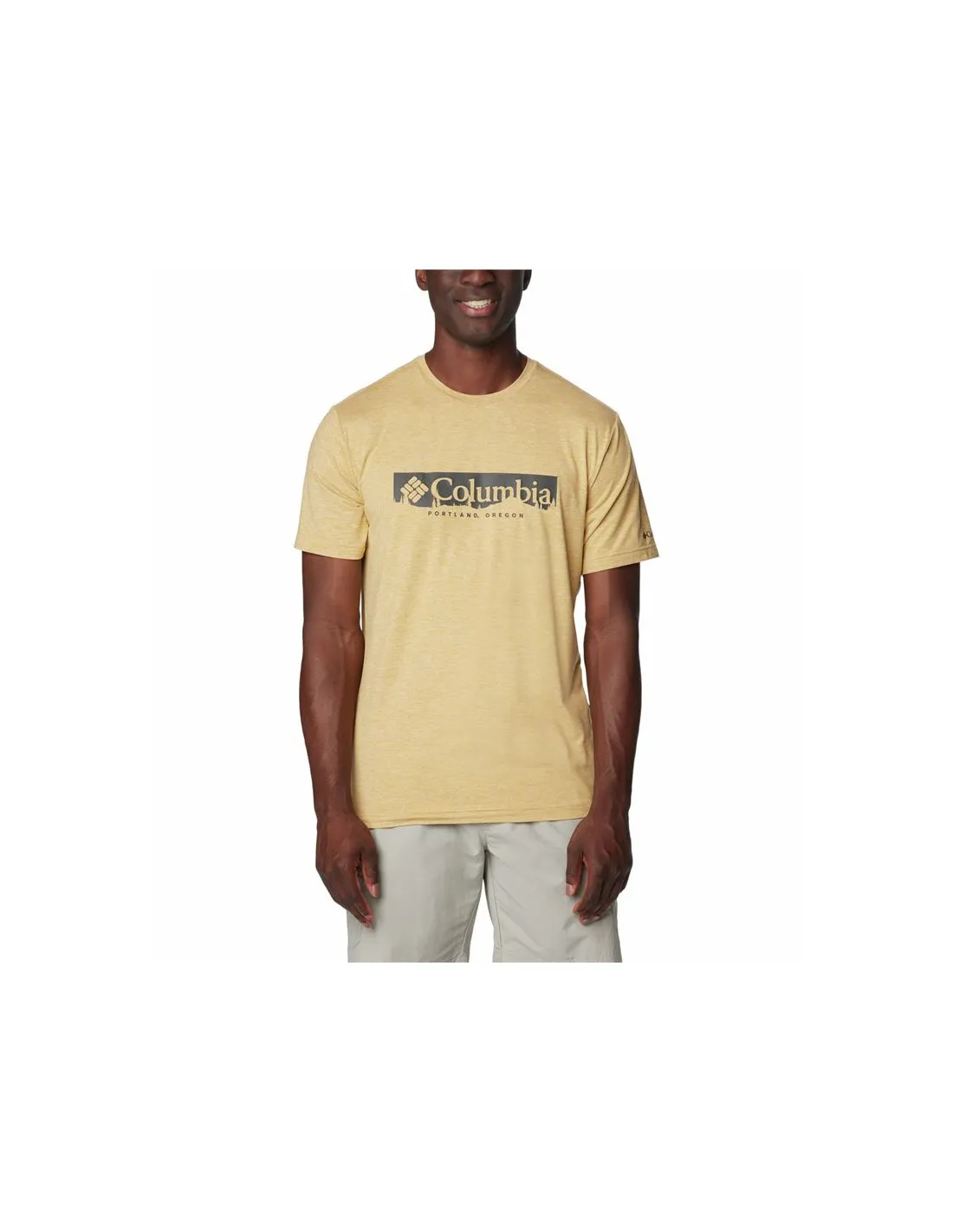 Camiseta de Trail Columbia Kwick Hike™ Graphic Hombre Amarillo