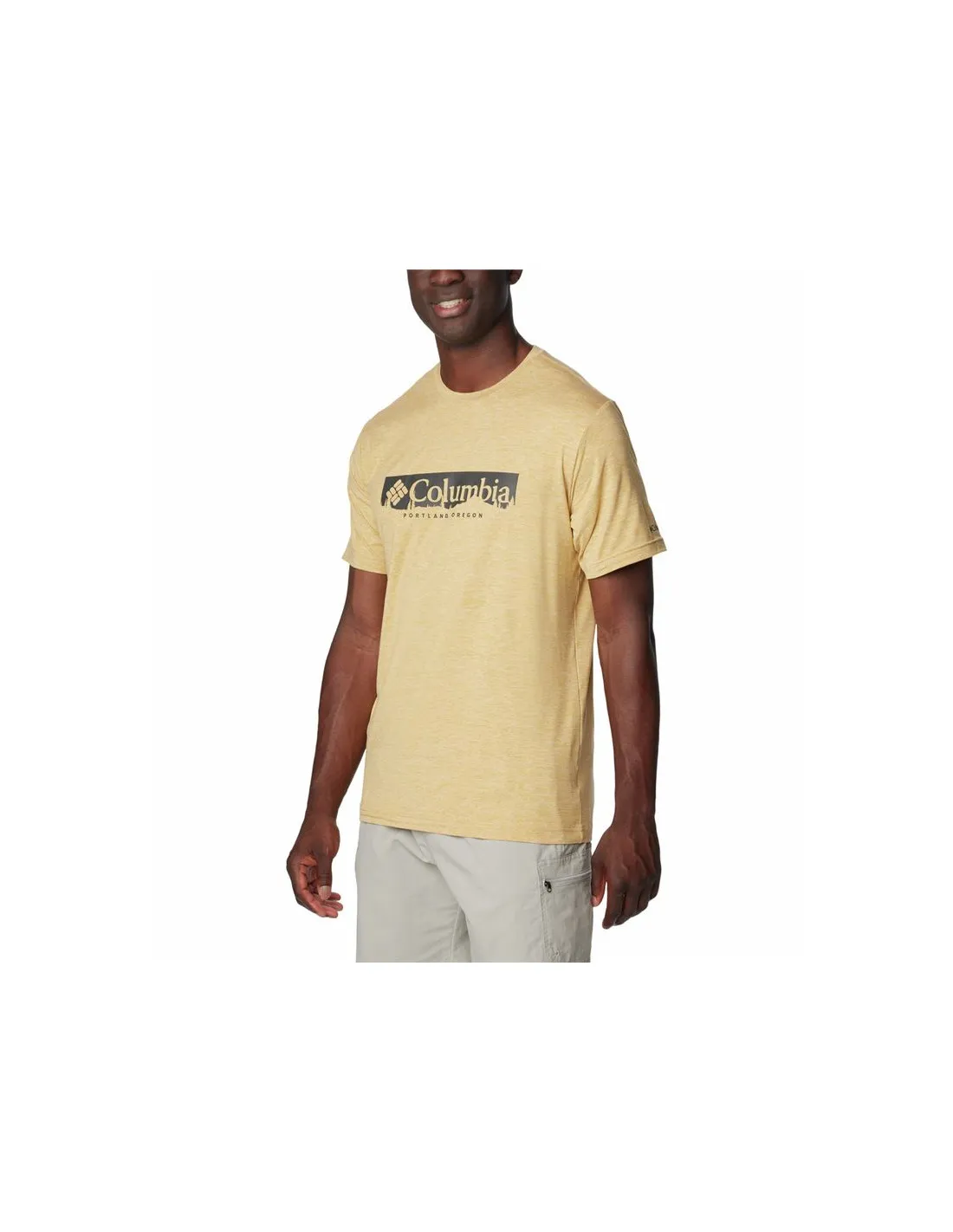 Camiseta de Trail Columbia Kwick Hike™ Graphic Hombre Amarillo