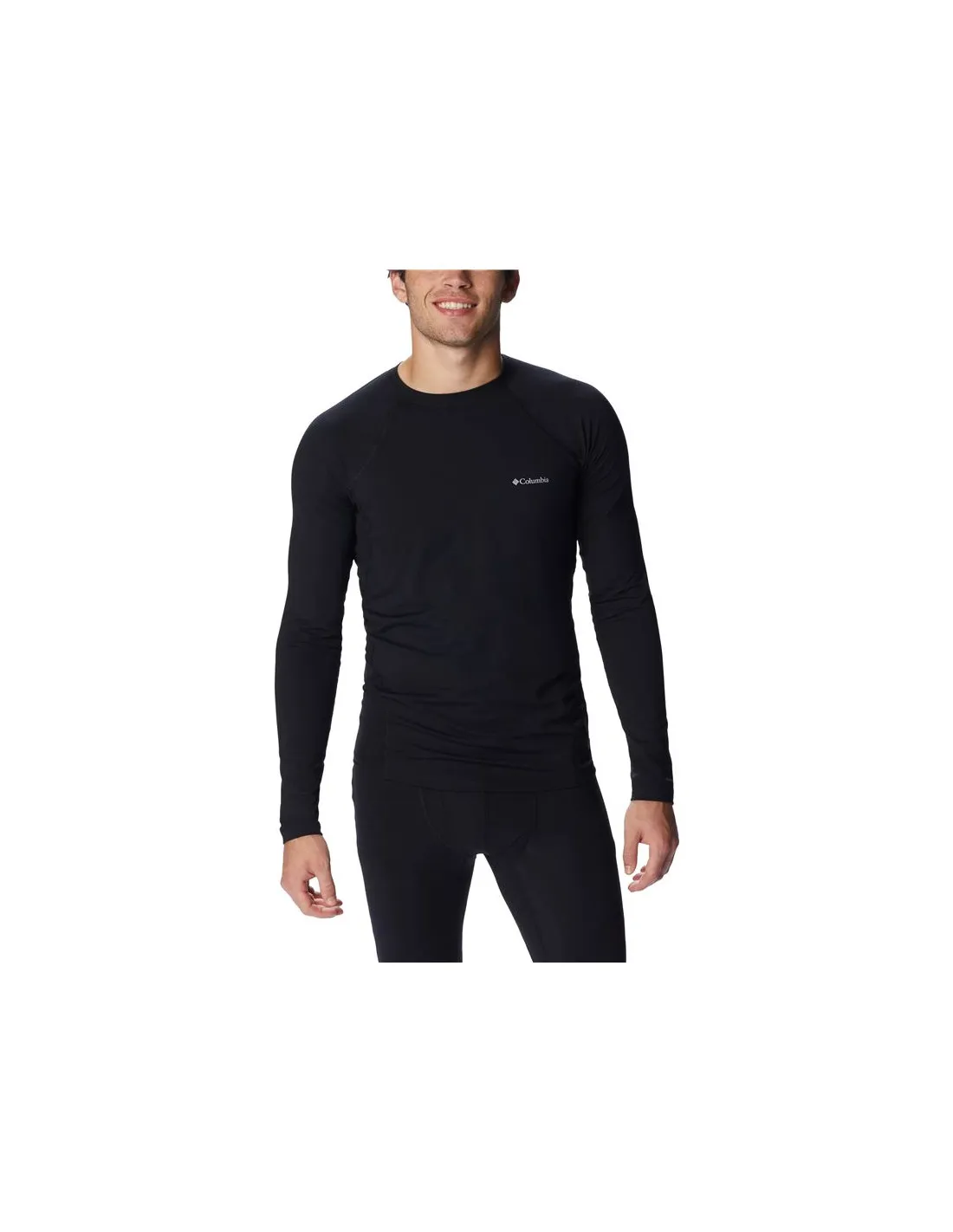 Camiseta de trail Columbia Midweight Stretch negro Hombre